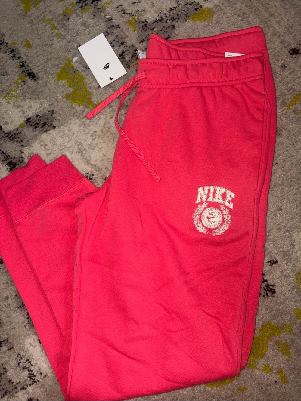 Nike Hot Pink Women's Fleece Joggers